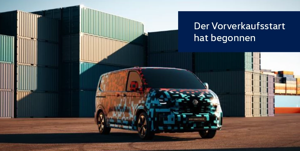 Der neue VW Transporter ist bestellbar 