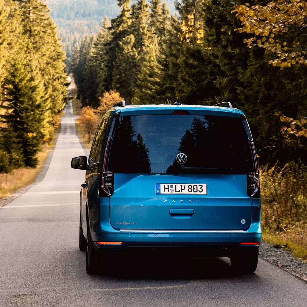 Volkswagen Nutzfahrzeuge Caddy California, Heckansicht