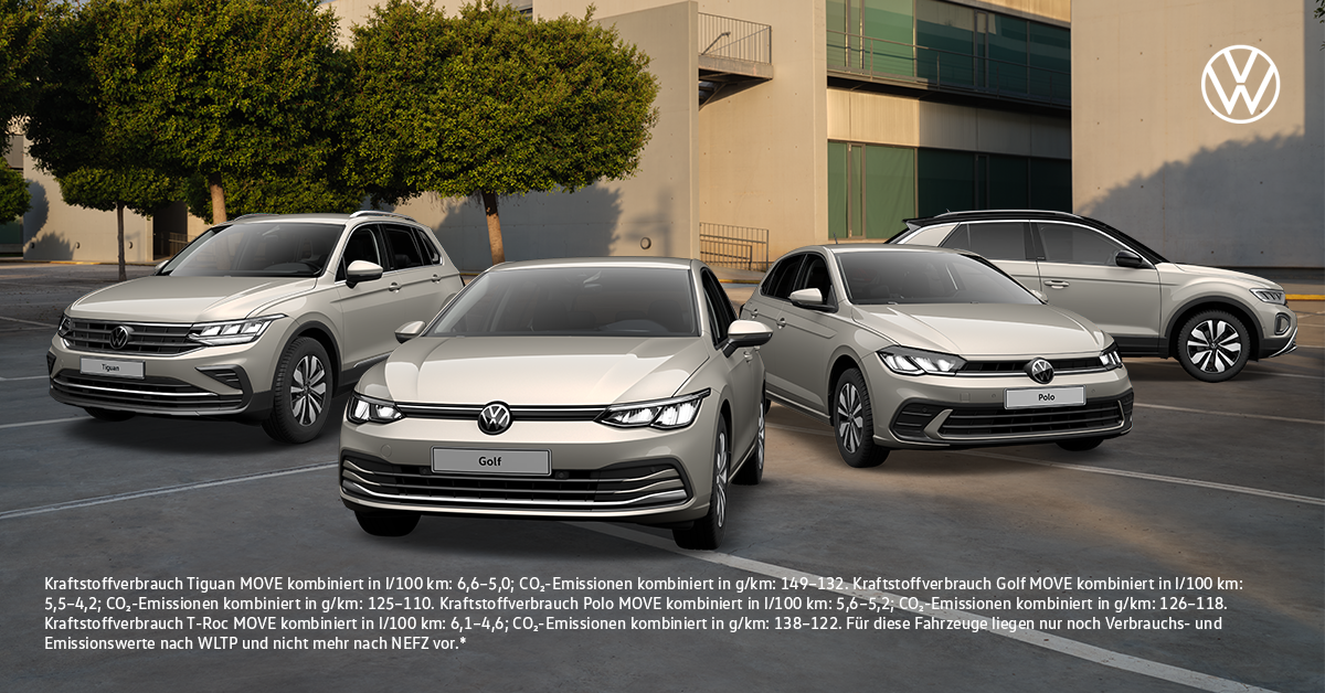 Leasingangebote VW Move Modelle