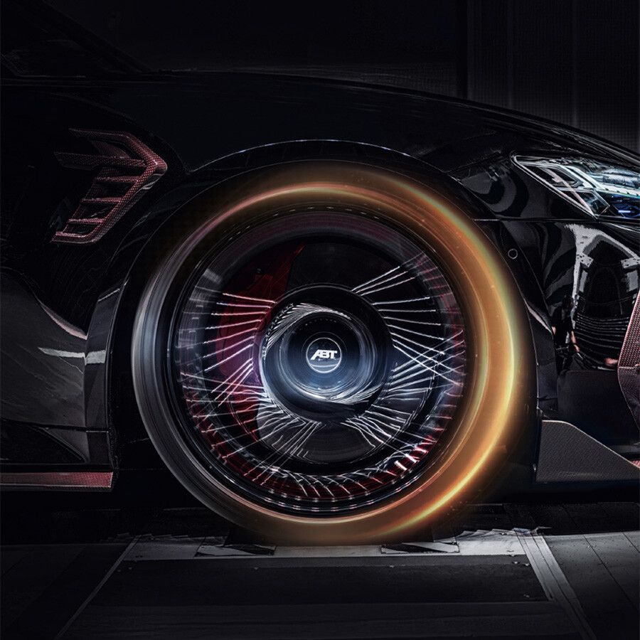 Ein ABT der auf dem leistungspr&uuml;fstand steht. 